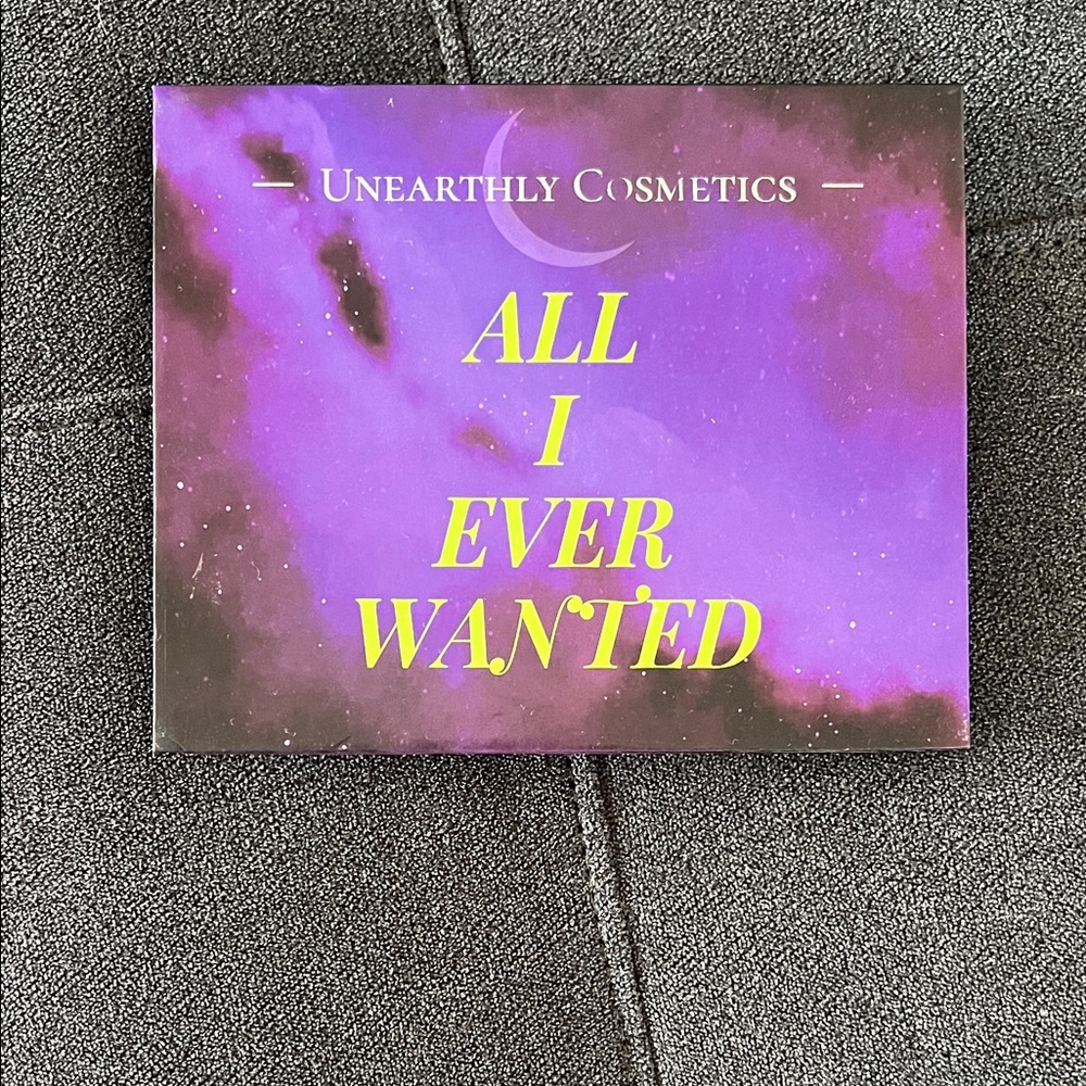 Unearthly Cosmetics 'All I Ever Wanted' Palette